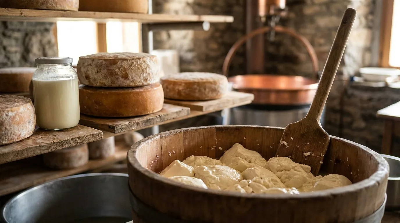 Why milk from the same farm makes different cheese every week